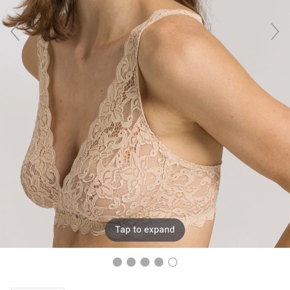 Hanro Lace Soft Cup Bra - Picture 2 of 11